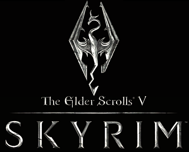 Fichier:TES V Skyrim Logo.png