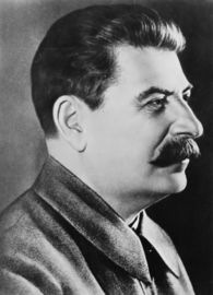Staline, chef de l'Union soviétique.